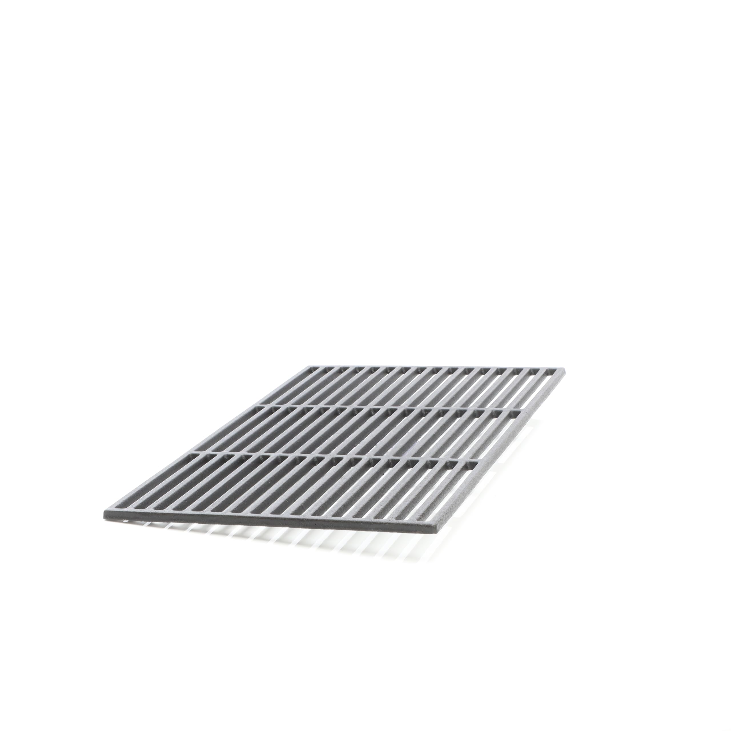 Wiltec Żeliwny ruszt do grilla 60x40 cm, uniwersalny ruszt grillowy do grilla gazowego i węglowego, żeliwna płyta grillowa do mięsa, ryb i warzyw