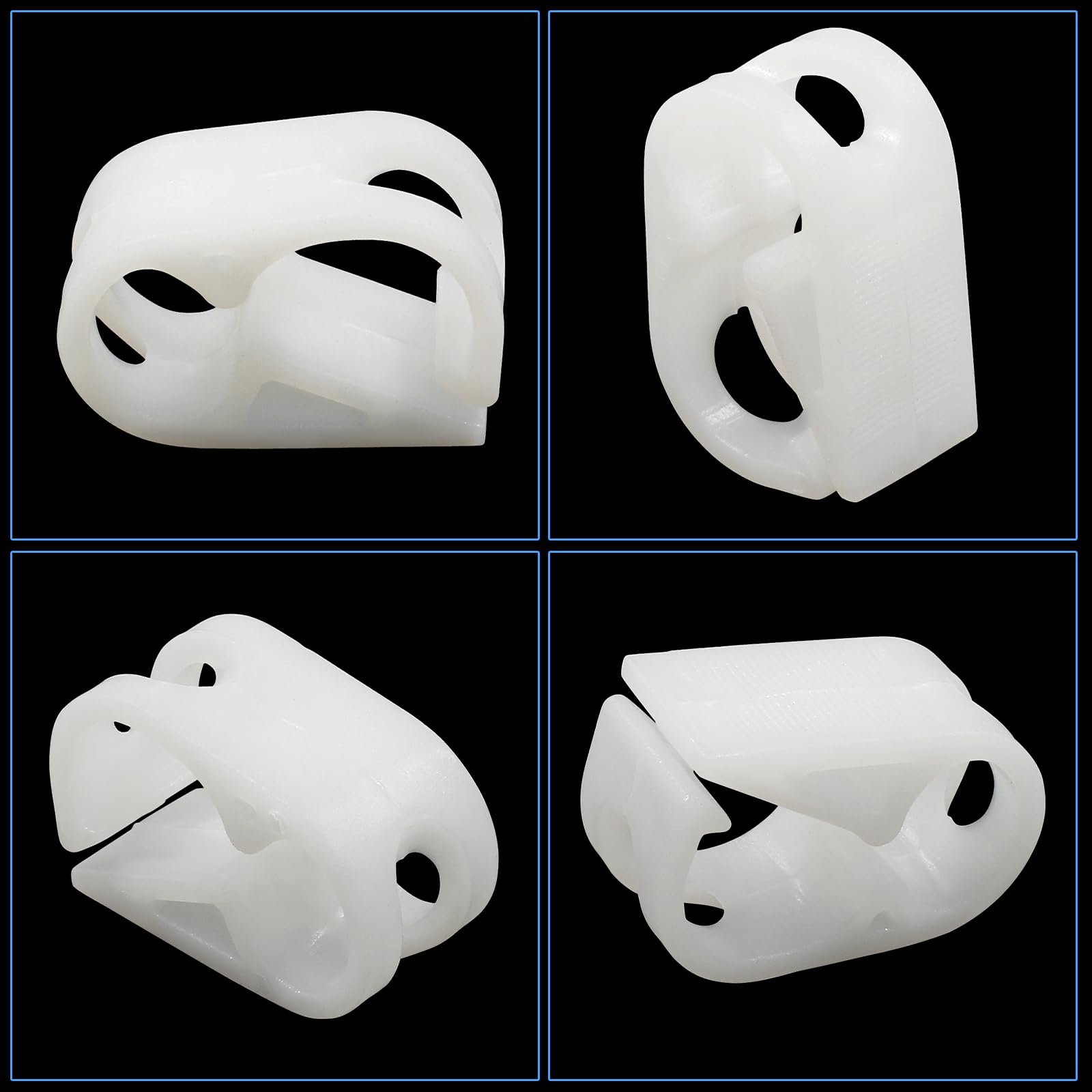 Clip Manguera Ajustable 5 Abrazaderas De Tubo De Plástico Ajustables - Para  Mangueras De 6-12 Mm Accesorios Tubos Laboratorio, image size:1600x1600