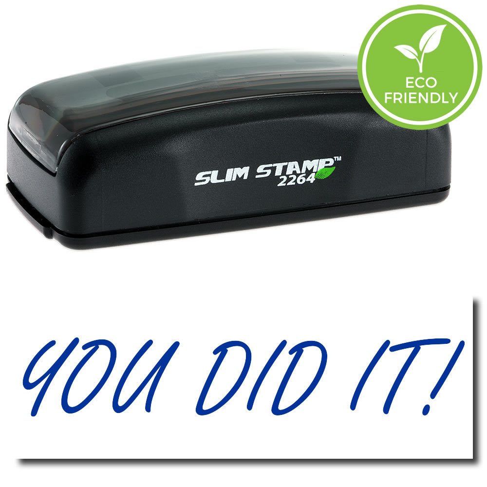 Pre-Inked You Did It Stamp (Red Ink)