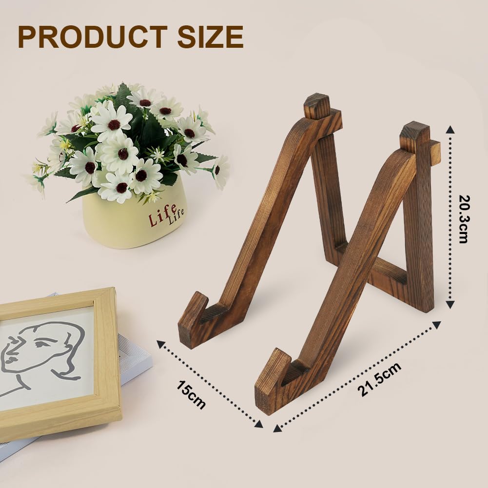 12 Pièces Chevalet Support Presentoir Porte Assiette