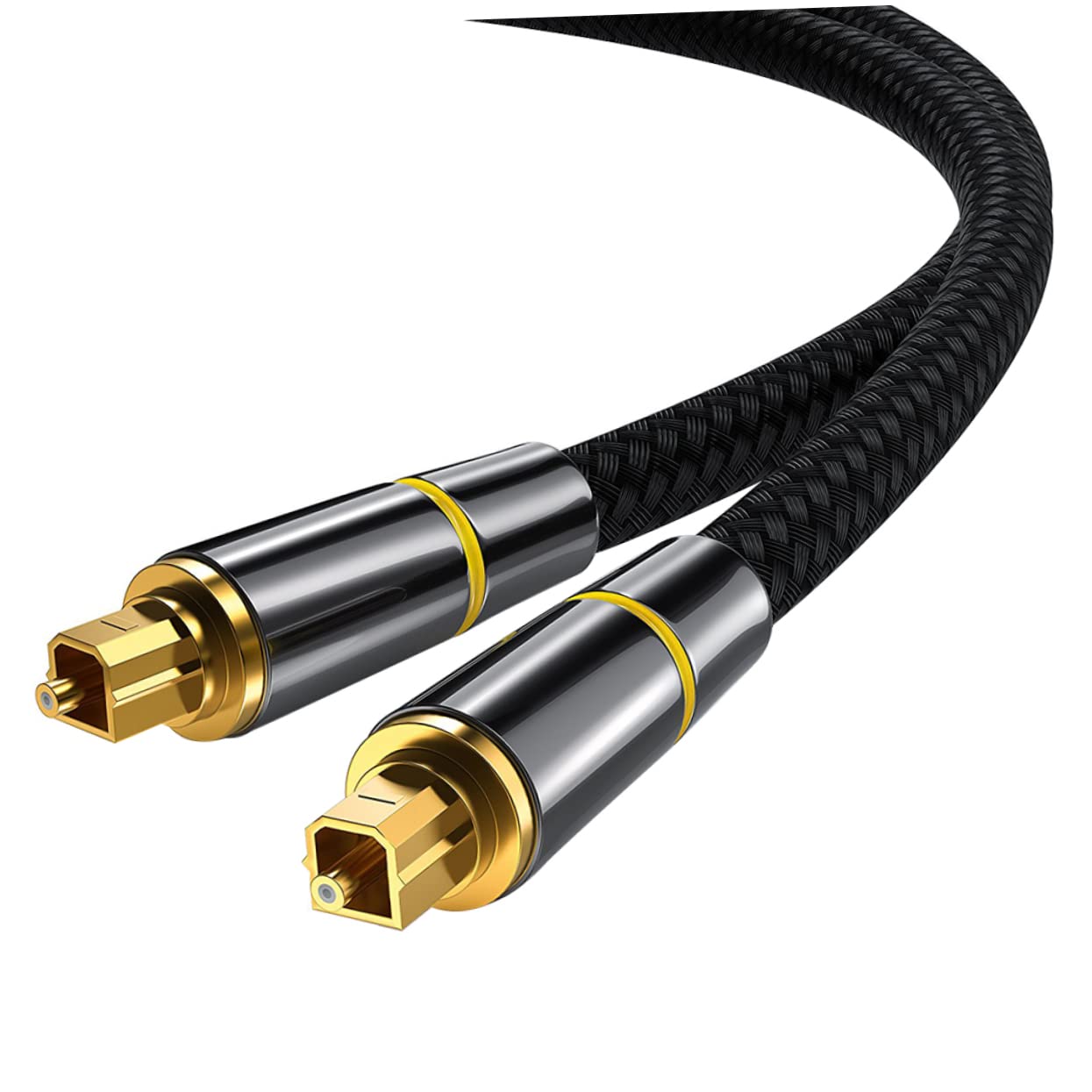 DOITOOL Cable Óptico De Audio Digital De Cable Fibra Macho Macho Para Consola De Barra De Sonido y Tv