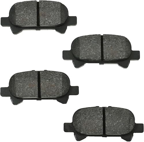 Miniatura 2 de Repuesto Premium Posi Pastillas metálicas y Rotores Disco Frenos de Emergencia Kit para Toyota (EB3-4850238)