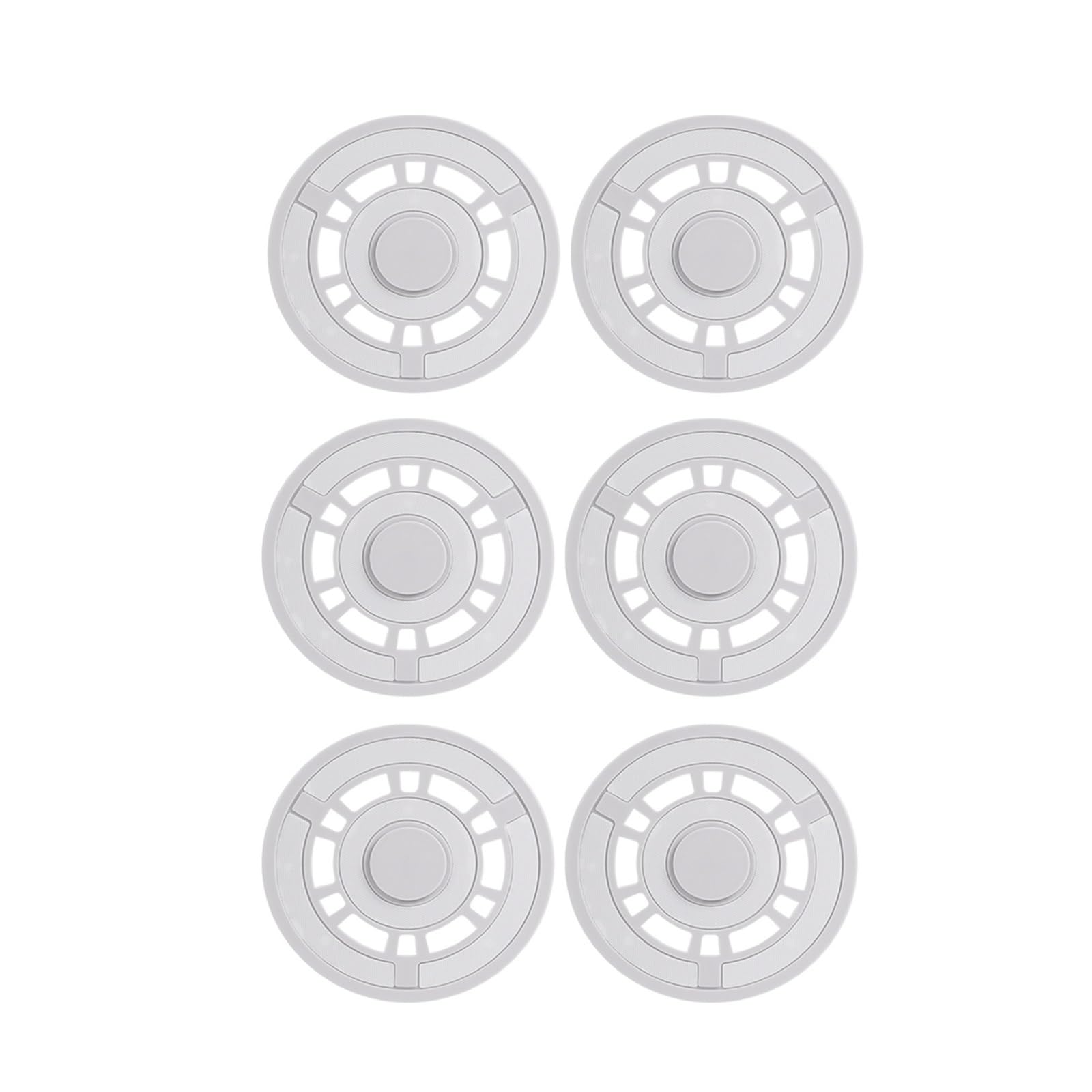 ZJMBGDSF Mop Cloth Rag，Compatible For Xiaomi，B101CN For Dreame S10 S10 Pro Sweeping Robot Vacuum Mop Holder Accessories Mop Bracket Spare Part(6pcs white)
