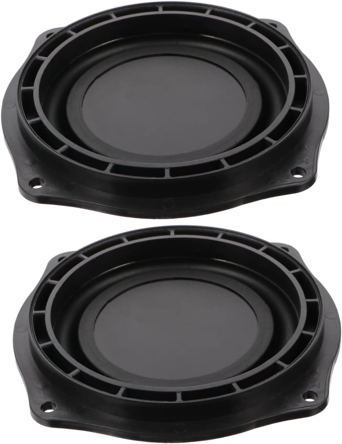 NUSITOU 2pcs 4 Speaker Vibration Woofer Radiator Membrane Auto Radiator Woofer