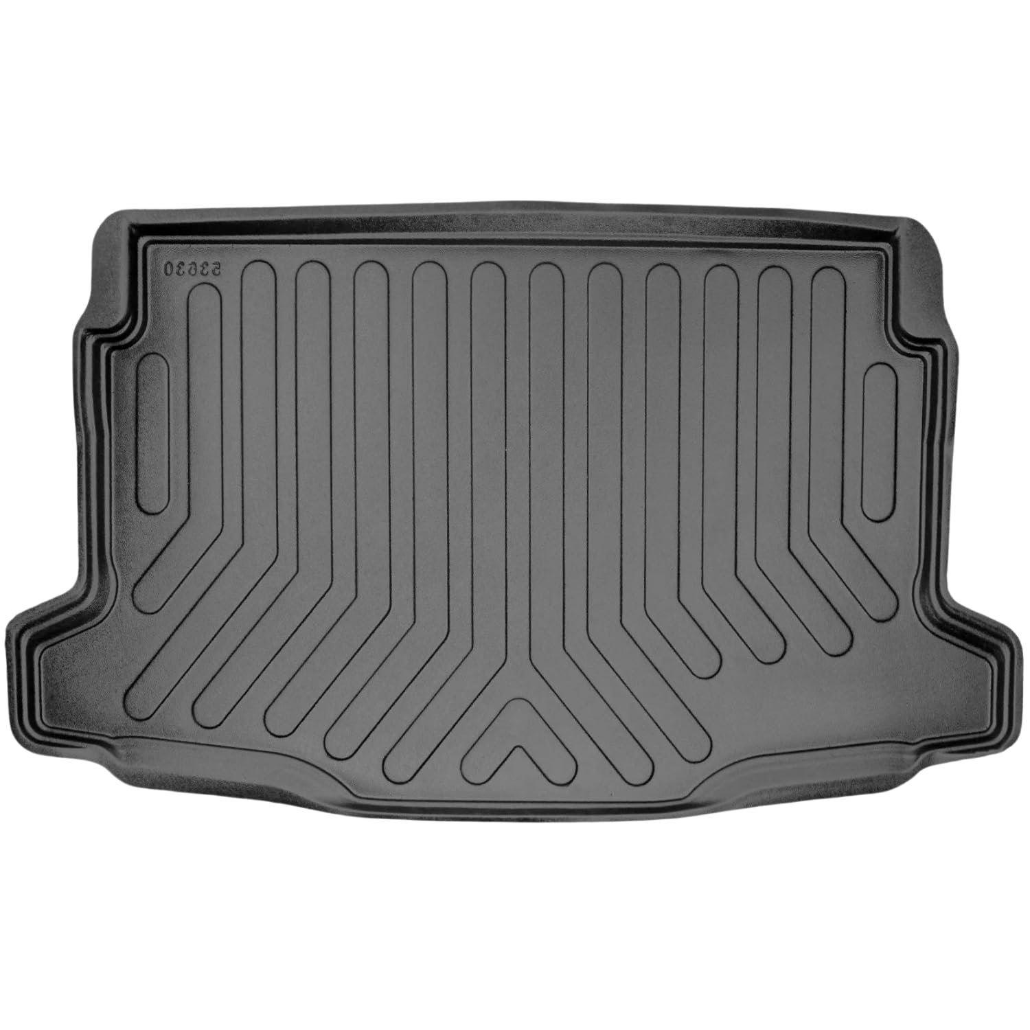 Trimak Alfombrilla inferior para maletero 3D compatible con Jeep Avenger a partir de 2023, alfombrilla inferior para maletero, accesorio antideslizante, goma TPE, color negro