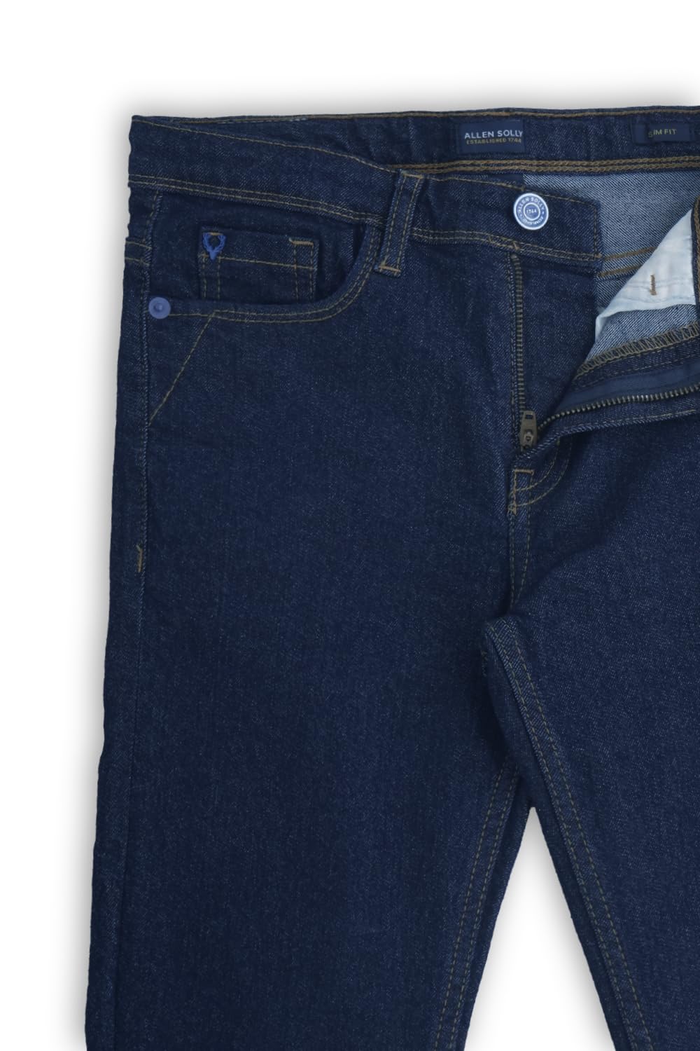 Allen Solly Boy's Slim Jeans (ABDNCSLBX34780_Blue - Image 4 thumbnail