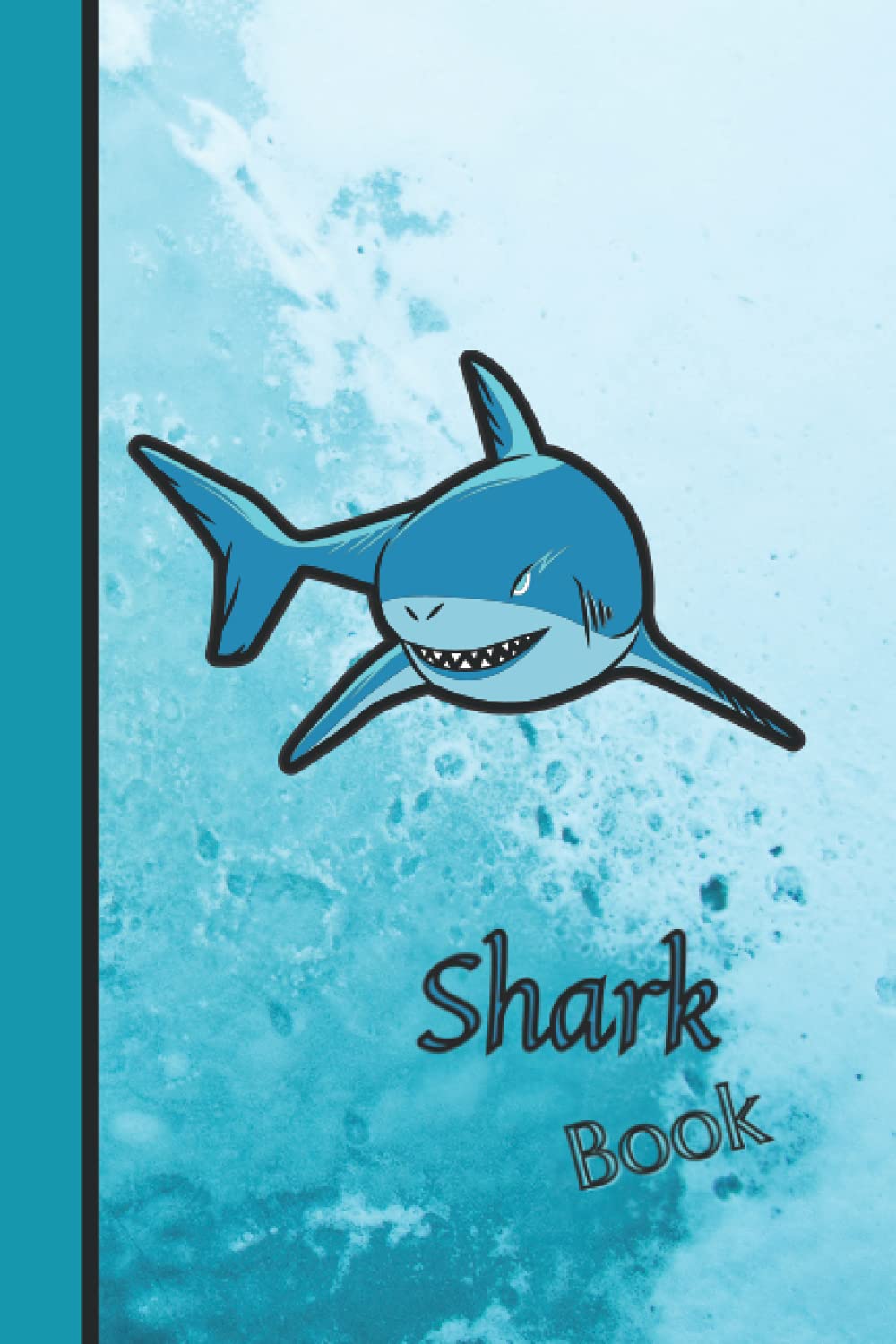 Shark Book: Blank Journal, Lined Pages Writing Notebook with a Grey Cover for Write in Thoughts, Recording, Taking Notes on Work Meetings, Cl in School or Just Write a Daily Diary