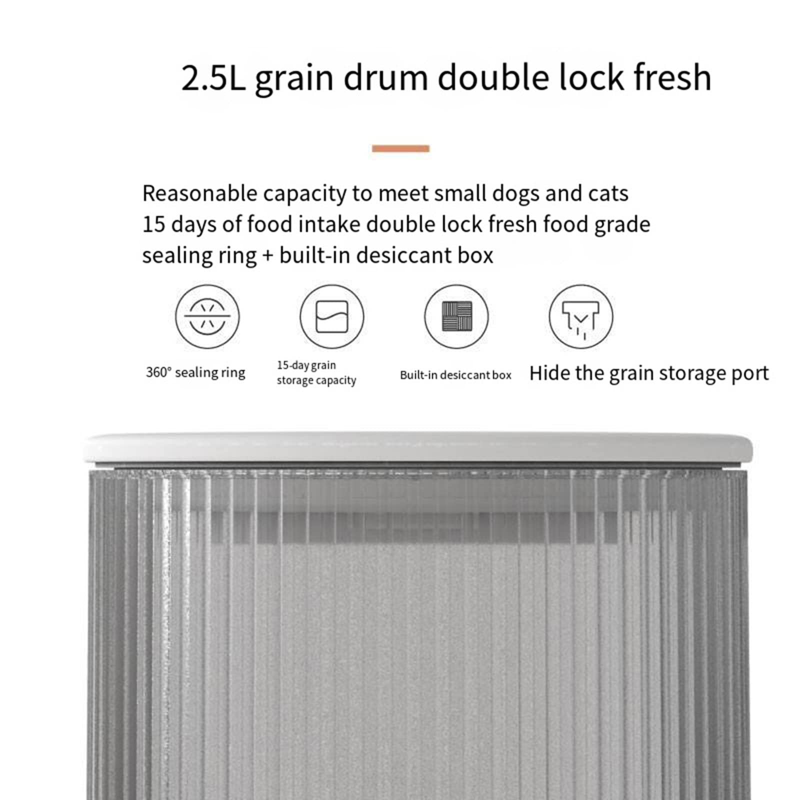 Pet Smart Feeder-Cat automatyczny podajnik karmy dla kotów pomiar czasu ilościowa samoobsługowa maszyna do karmienia psów, 2,5 l,Green
