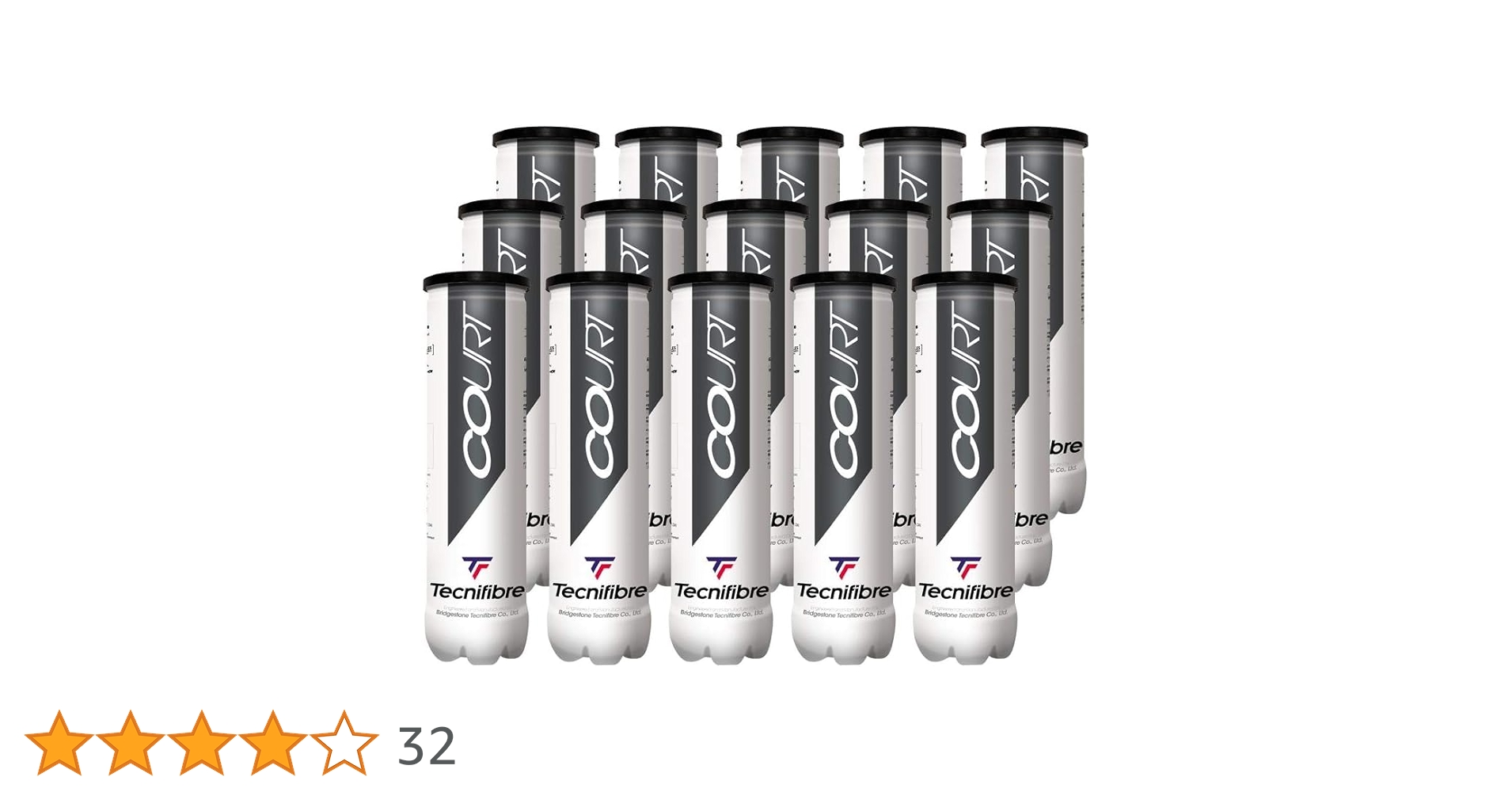 Amazon | テクニファイバー Tecnifibre テニスボール COURT