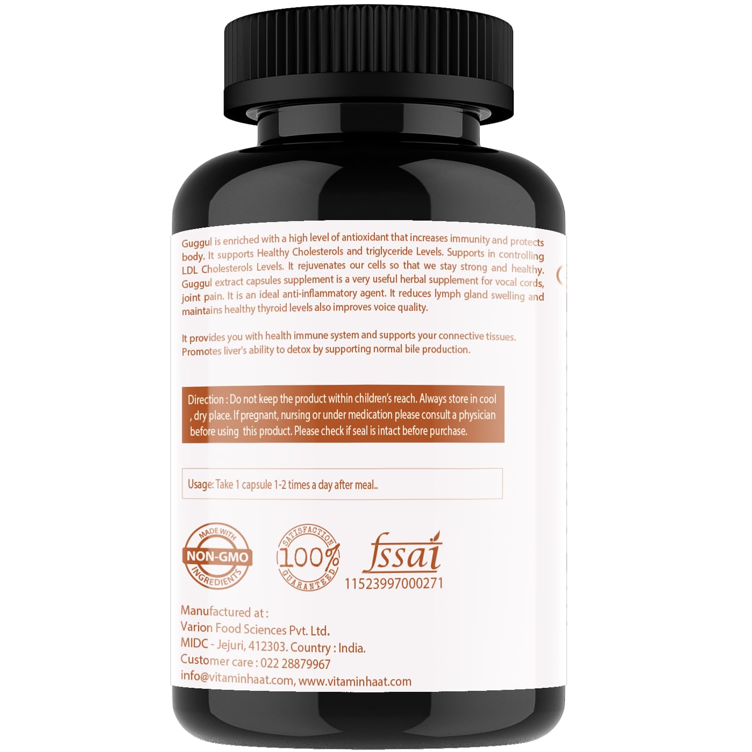 Buy Now Vitaminhaat Guggul Extract 500Mg (Suddha Guggulu) | Thyroid ... 4 Buy Now Vitaminhaat Guggul Extract 500Mg (Suddha Guggulu) | Thyroid ...