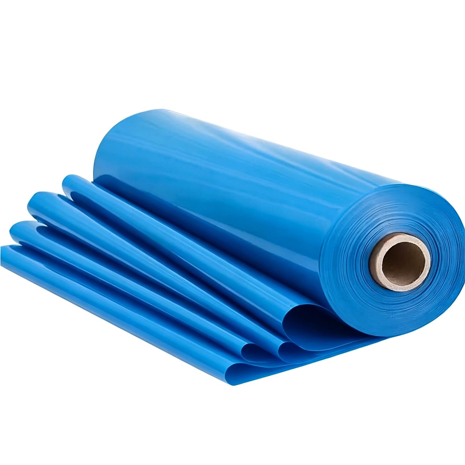 Yopappol Thickened Blue HDPE Pond Liner 10x13FT, Waterproof Anti-Leak Pond Liners, UV Resistant Membrane for Backyard Ponds, Streams and Aquatic Farming(10x10m(32.8x32.8ft))