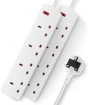 DESIRETECH White Electric Extension Lead - 4 ...,