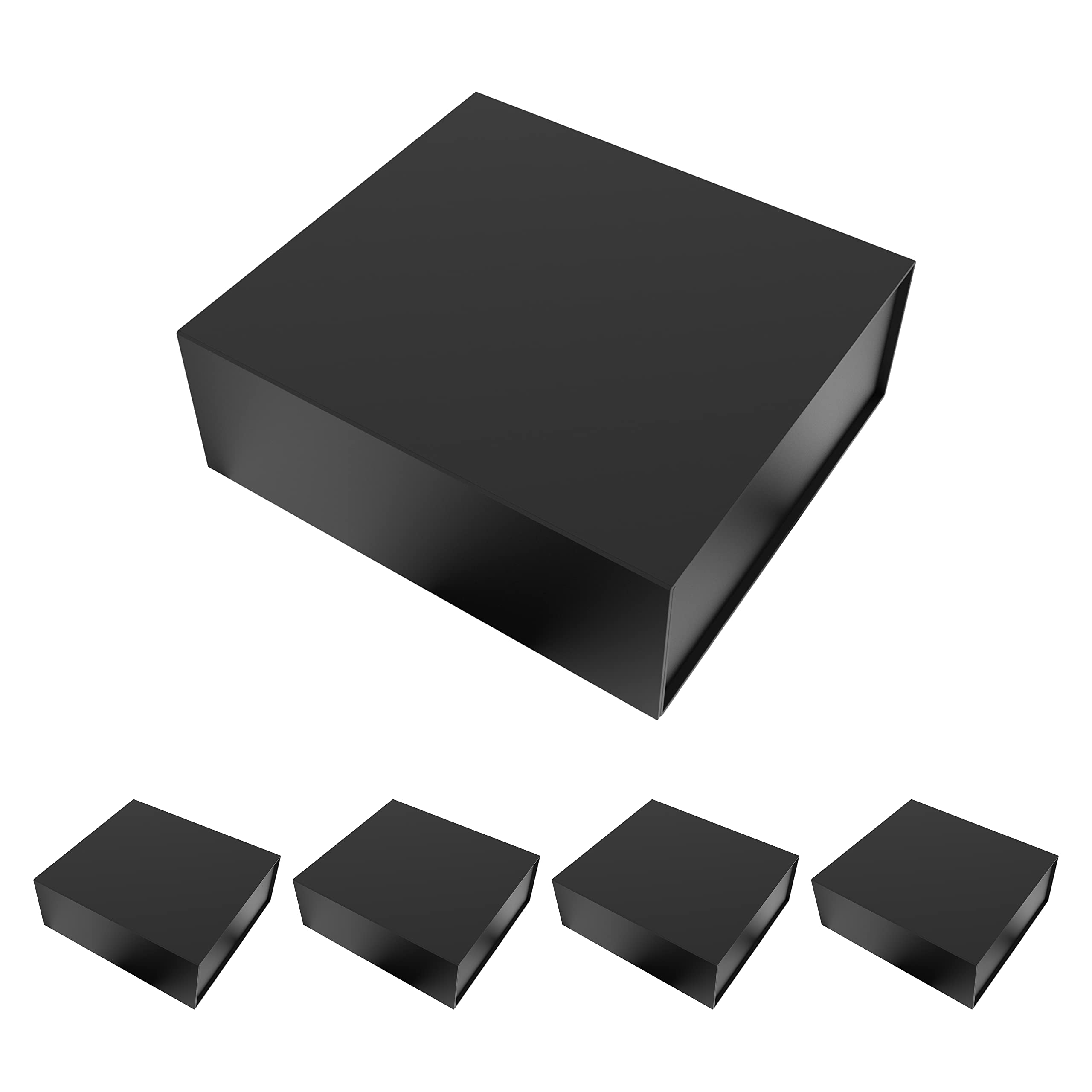 Jiawei Gift Box Large Rectangle 33 x 31 x 11.5 cm with Lids and Magnetic Closure for Weddings Birthday Gift and Baby Bridesmaid FSA Gift Box with Greeting Card and Tissue Paper