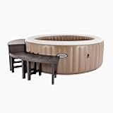 Intex Set of 4 PureSpa Benches, 2 Medium and 2 Tall Bench Accessories Compatible with Inflatable Hot Tub 4 Person Spas (Bench Accessories Only)