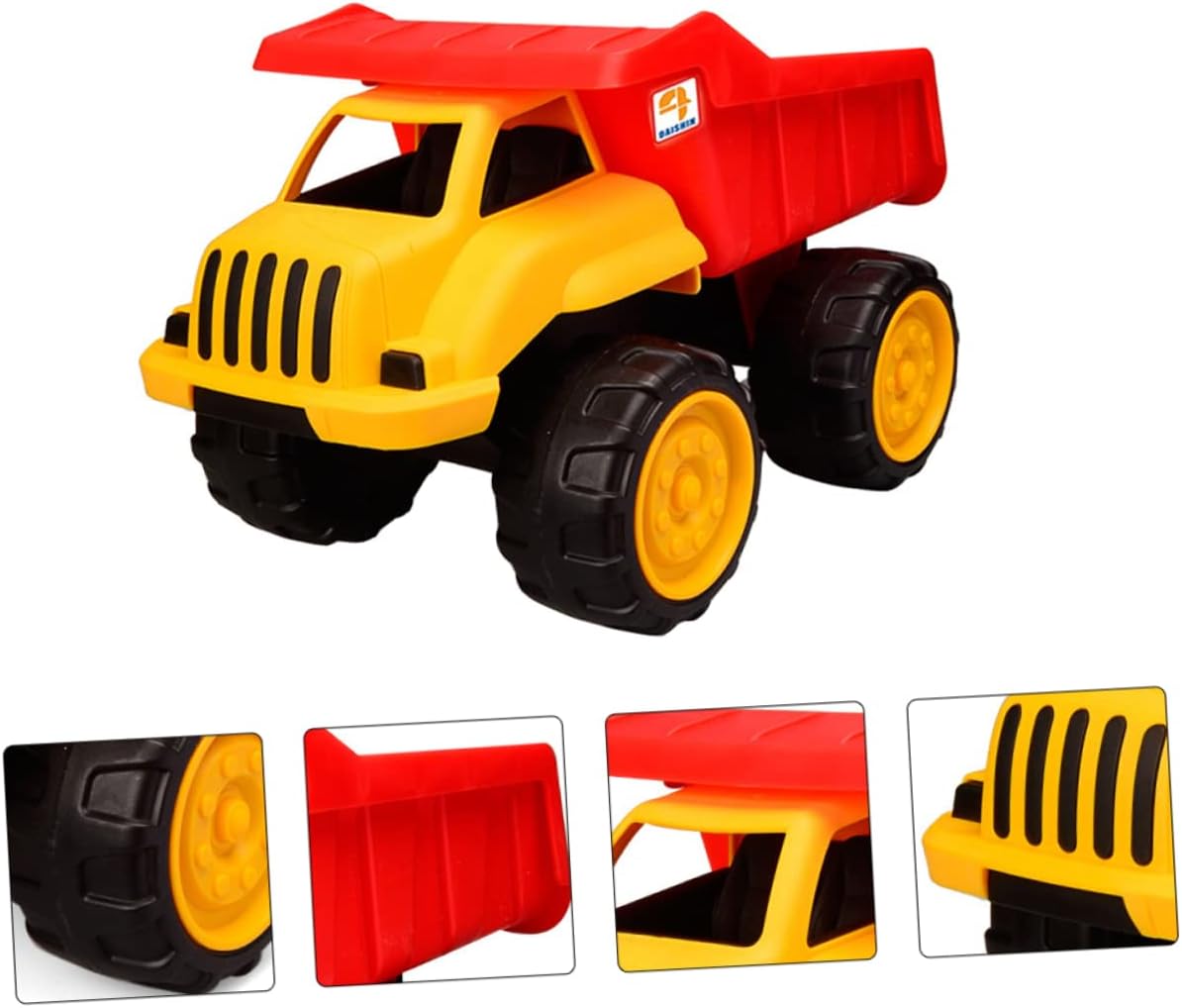 Garneck Large Sand Truck for Vehicle Tough Construction Design for Outdoor Play and Skill Development