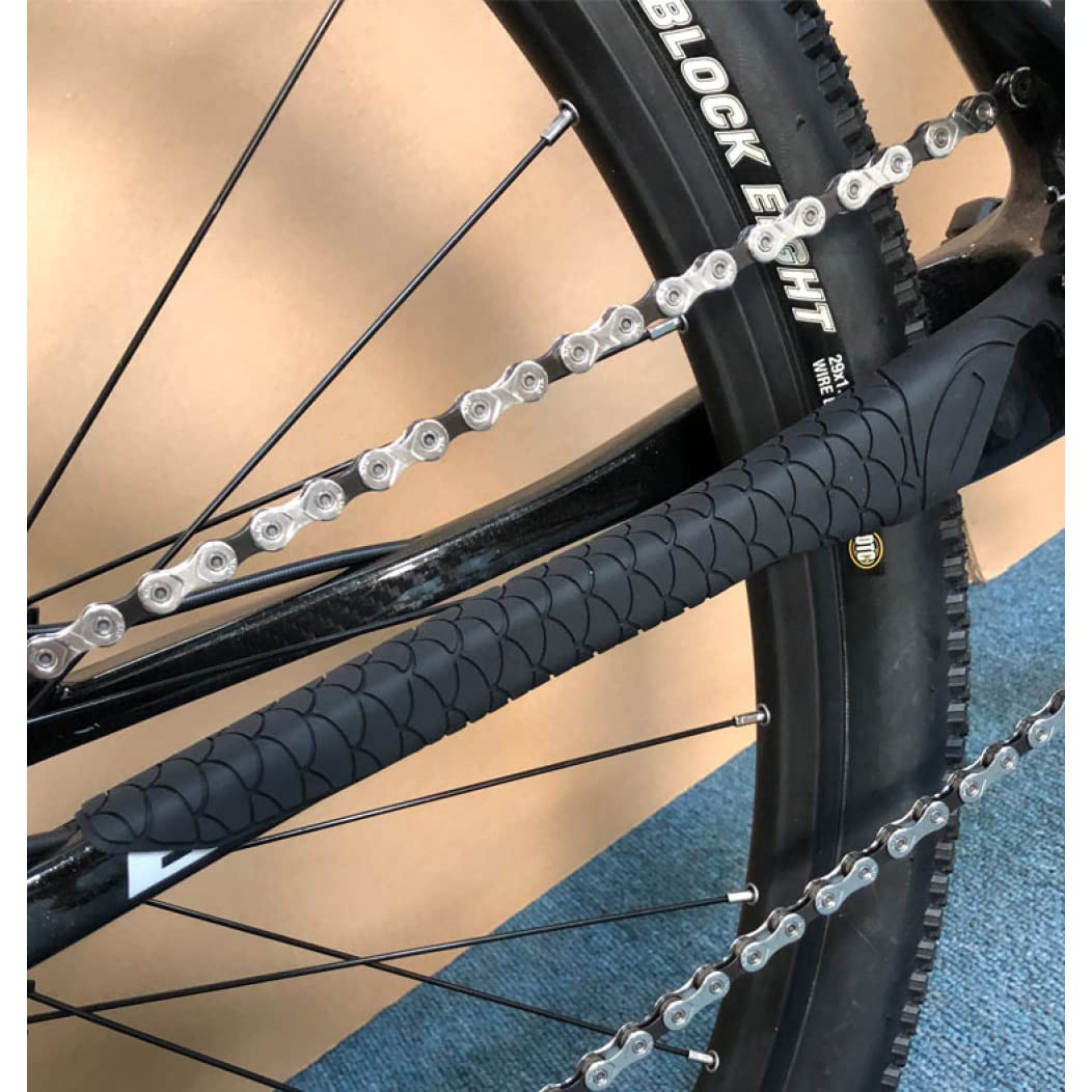 Protection De Chaîne En Silicone Pour Vélo – Anti-choc Pour Cadre, Universelle