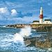 Produktbild 20 Servietten Lighthouse on a Cliff  Leuchtturm / Maritim / Meer / Insel 33x33cm