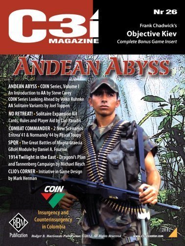 GMT: C3i Magazine #26 including Objective Kiev Board Game