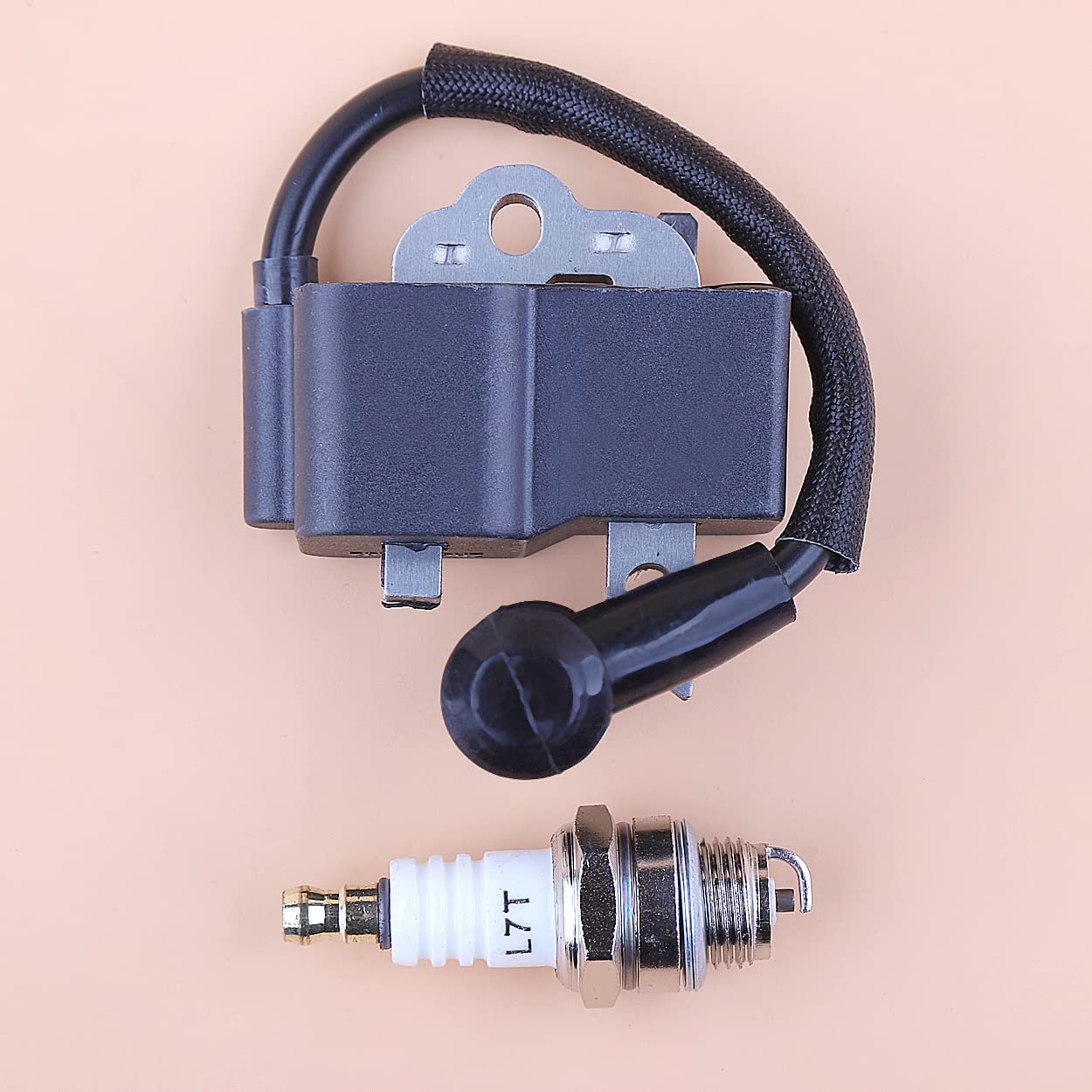 Kit de bujías y Bobina de Encendido for Motosierra CS-370, CS-400, CS-420ES, CS-370F y CS-400F (Pieza A411000264) Piezas de jardín
