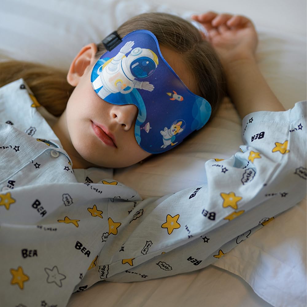 Mascherina per dormire per uomini e donne, senza pressione