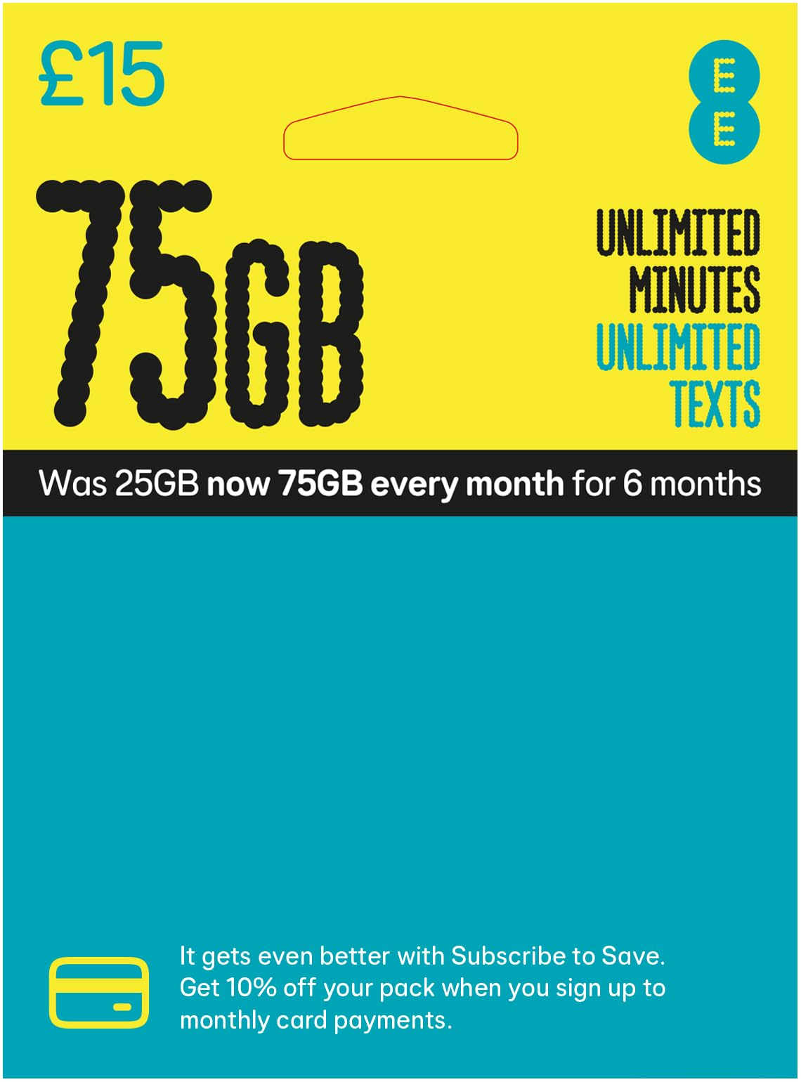 EE T-Mobile Superfast 4GEE EE Pay As You Go Triple Sim SEALED - With Unlimited Calls/Texts/Internet