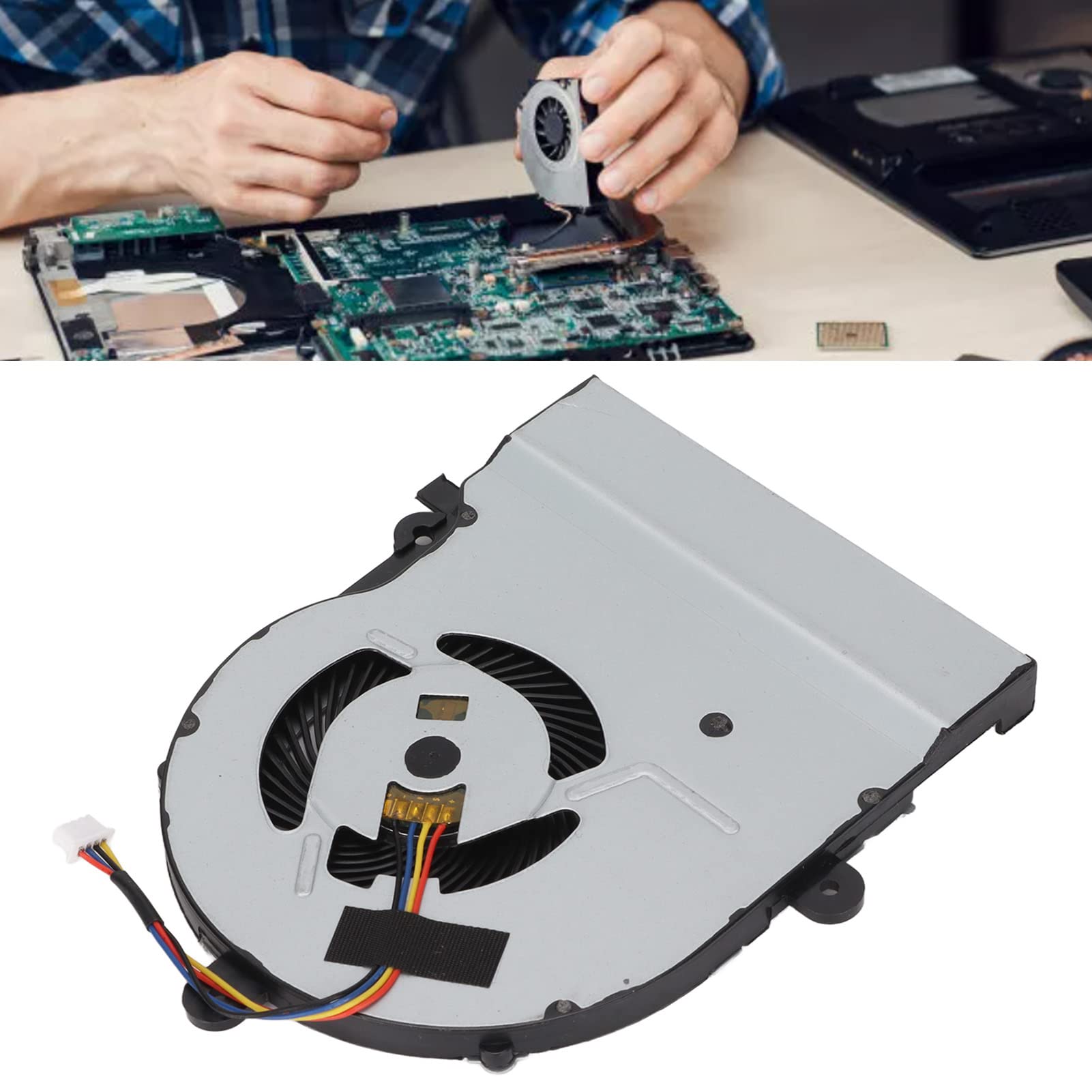 Raffreddamento CPU per, Ventola di Raffreddamento per Computer a 4 Pin DC 5V per A501L, per K501LX, per K501UX, per V505L, per K501U, per Notebook K501LB5200, Installazione