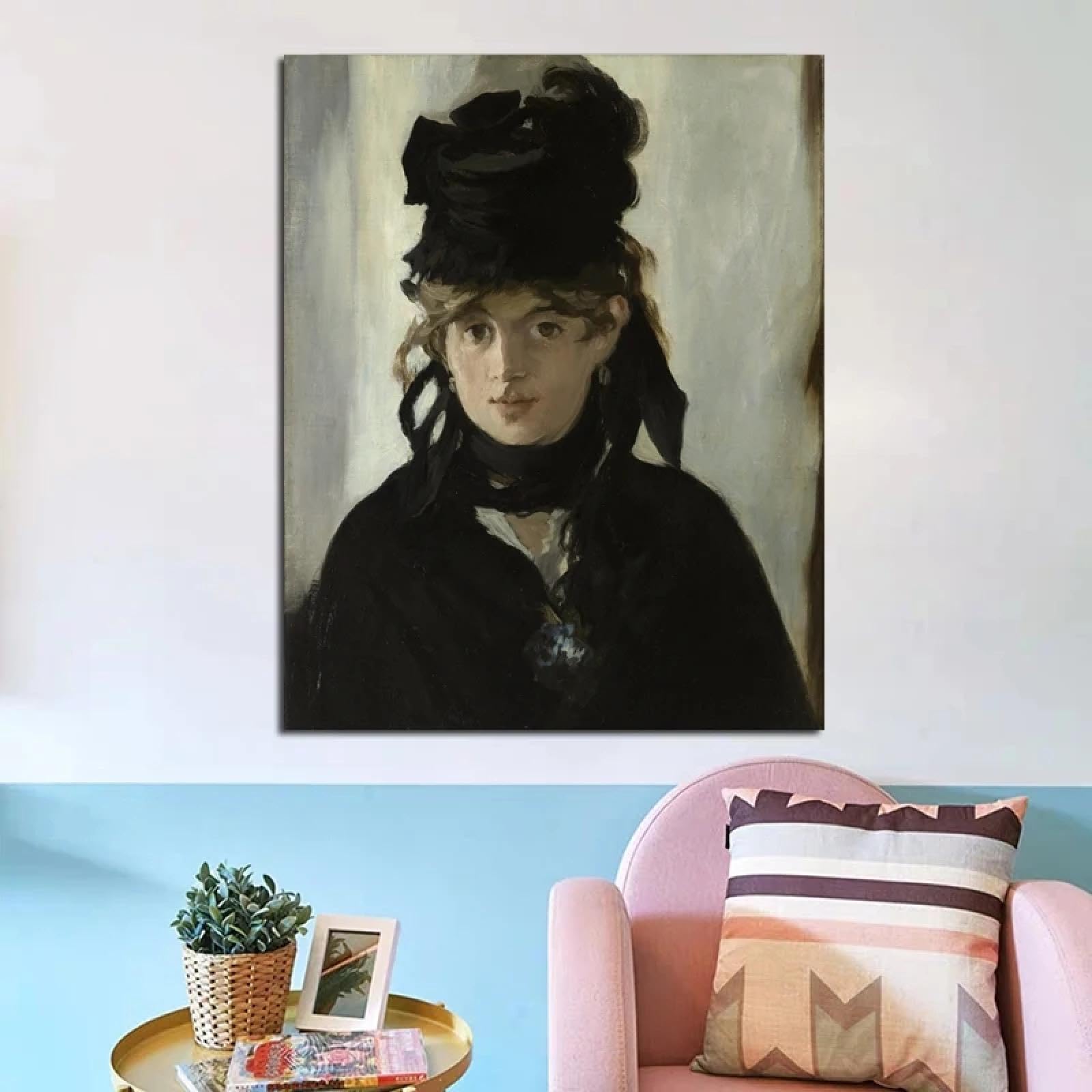 黒い帽子の女 黒い帽子の女