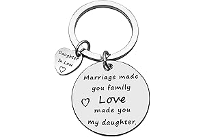 Sentimental Bonus Daughter Gift Keychain: Expressing Love and Gratitude