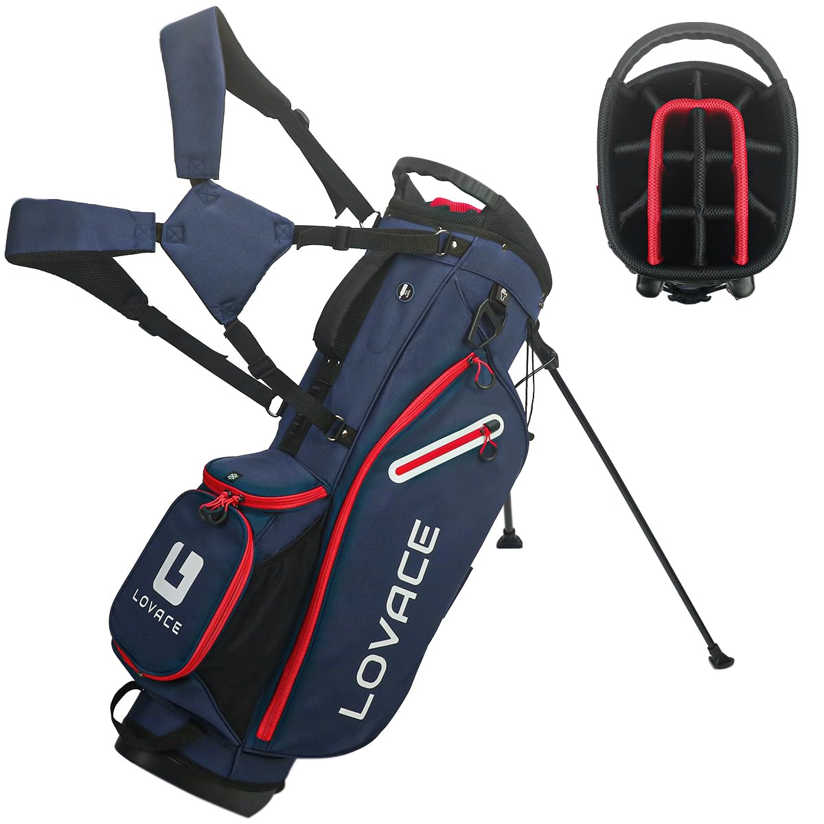 LOVACE 14-Way Golf Stand Bag