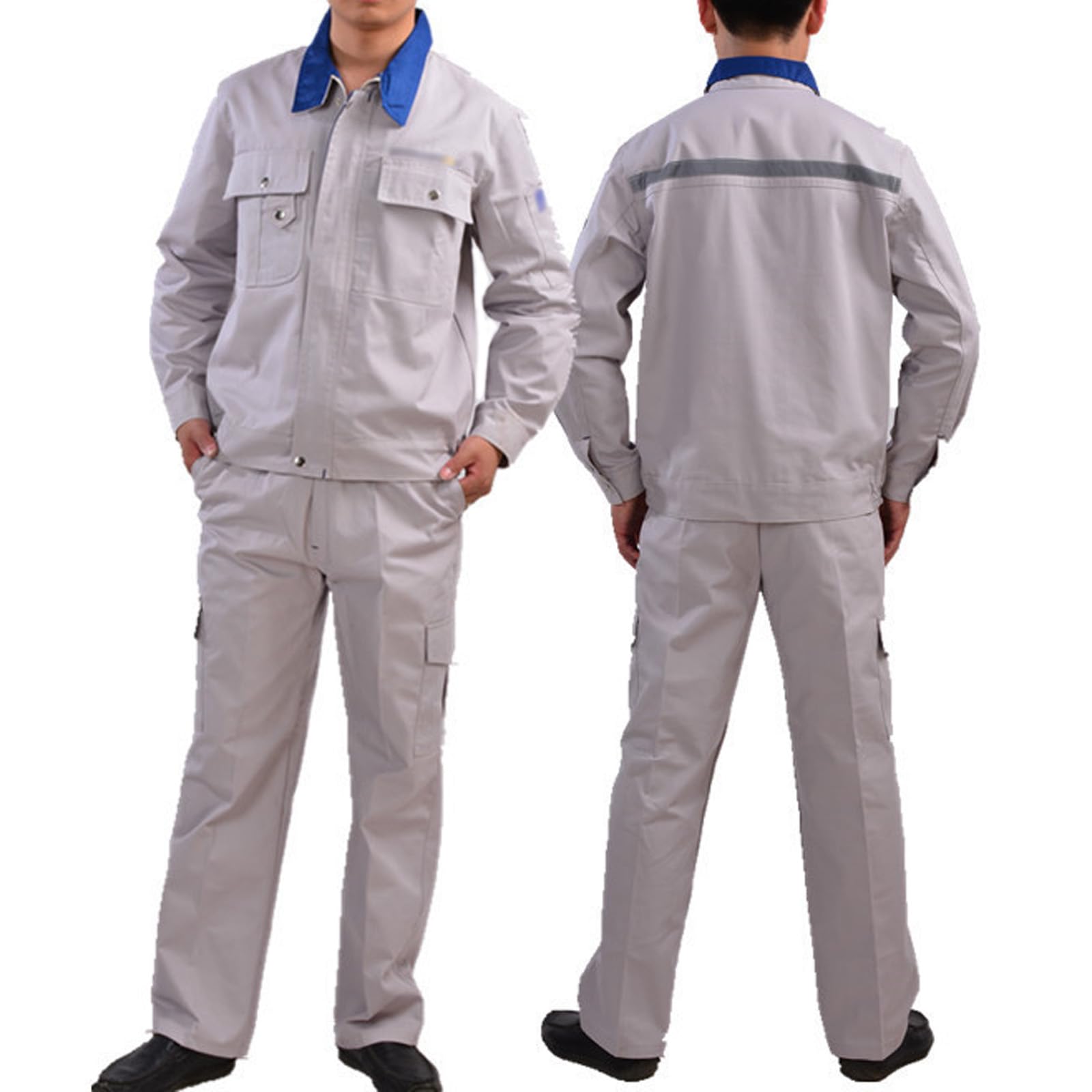 Trabajo Overoles Uniformes Generales Hombres Mujeres Taller De Reparación De Automóviles Ropa De Trabajo Mecánica Con Múltiples Bolsillos