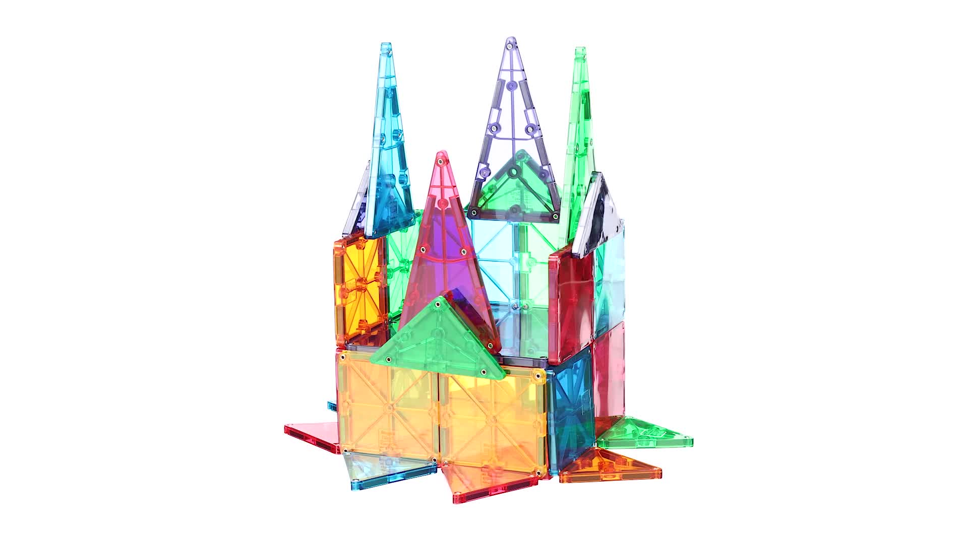 Magna-Tiles Clear Colors 32 stuks - Bestel Magna-Tiles bij