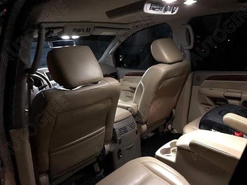 Miniatura 5 de Kit de 11 luces LED interiores blancas para Ford F150 F-150 2004 2005 2006 2007 2008 superbrillantes 6000K bombillas LED interiores + herramienta de