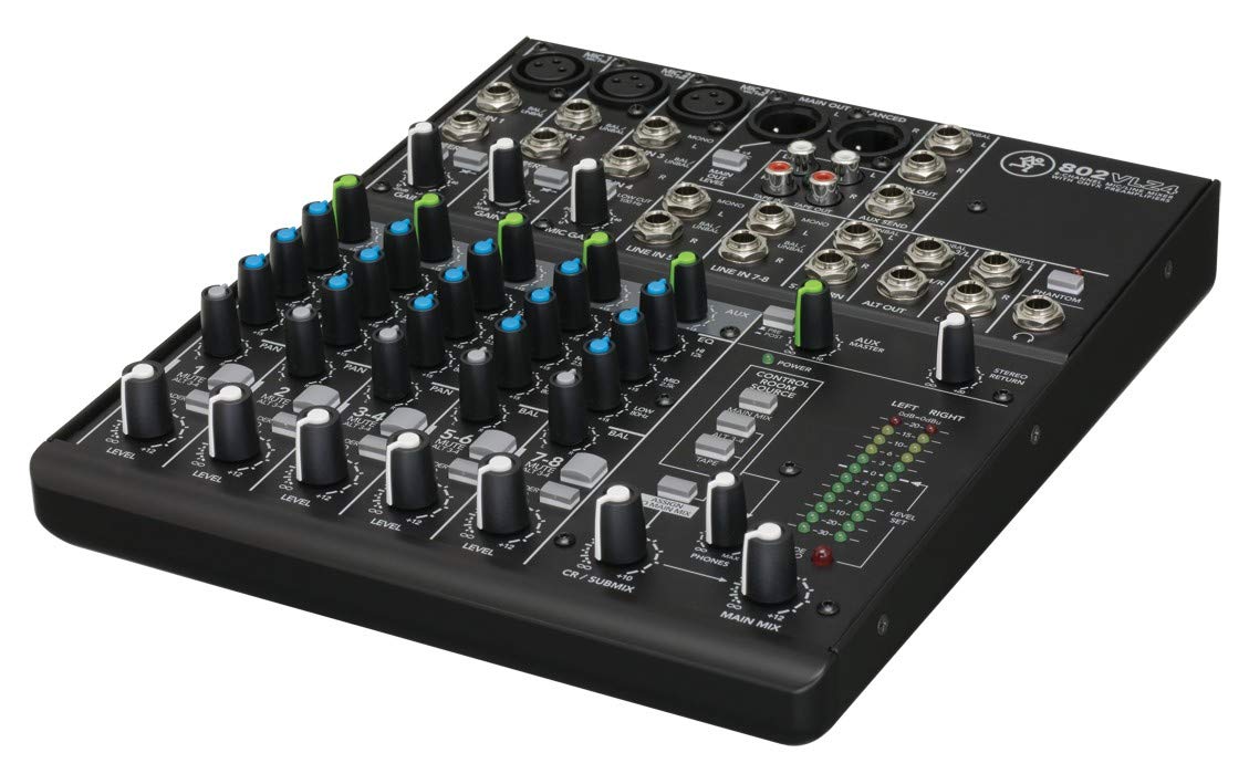 Amazon.com: Mackie 802VLZ4 8-channel Compact Analog Low-Noise