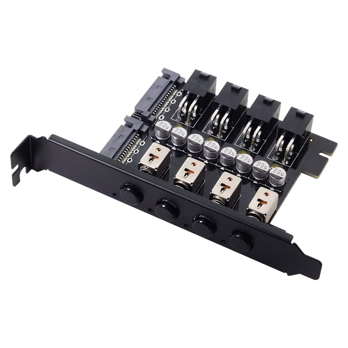 Sistema de control de disco duro SATA Sistema de gestión de control inteligente HDD SSD Interruptor de alimentación con soporte PCI 2