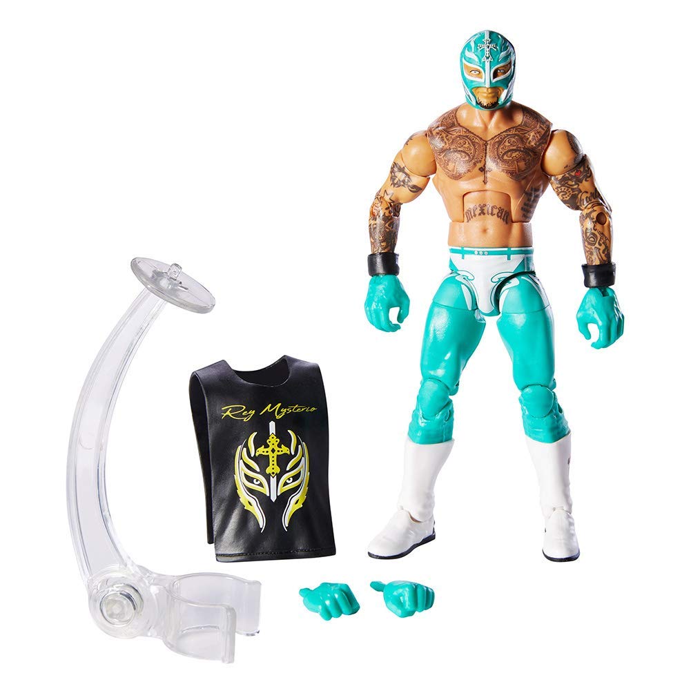Amazon.com: WWE Rey Mysterio Elite Collection Action Figure : Toys