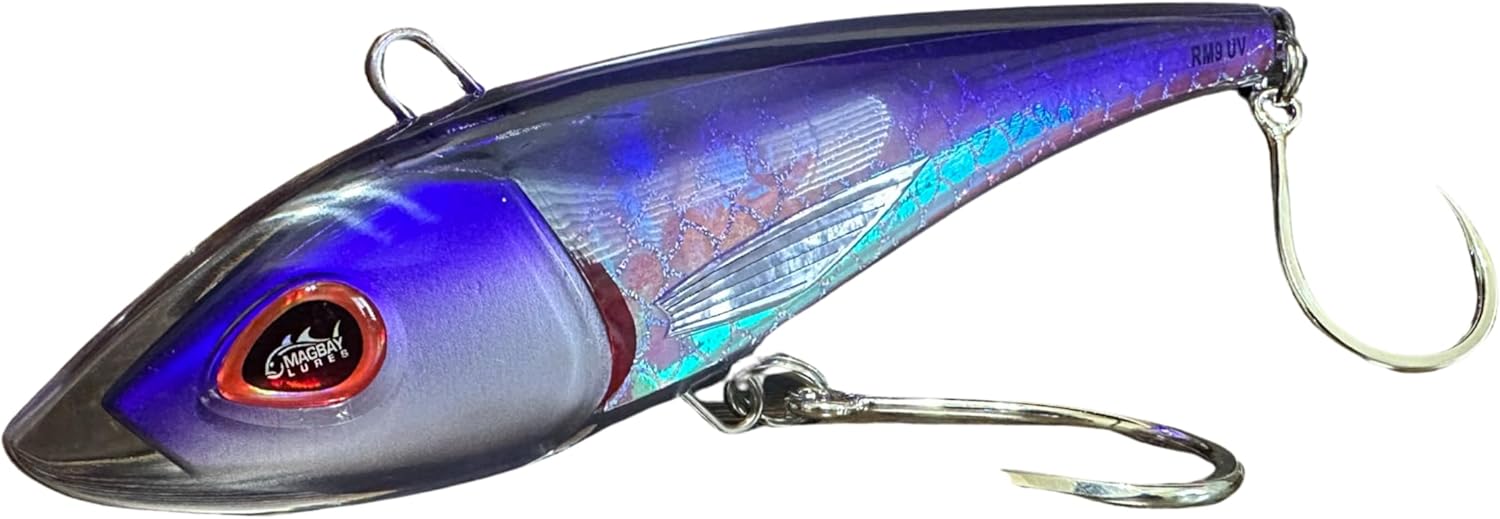 RM9 UV Series Wahoo and Tuna Lures - 9 Inch 15oz Solid UV Infused Fishing Lures