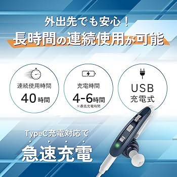 Amazon.co.jp: 国内正規品 らくらく 集音器 高齢者 耳穴式