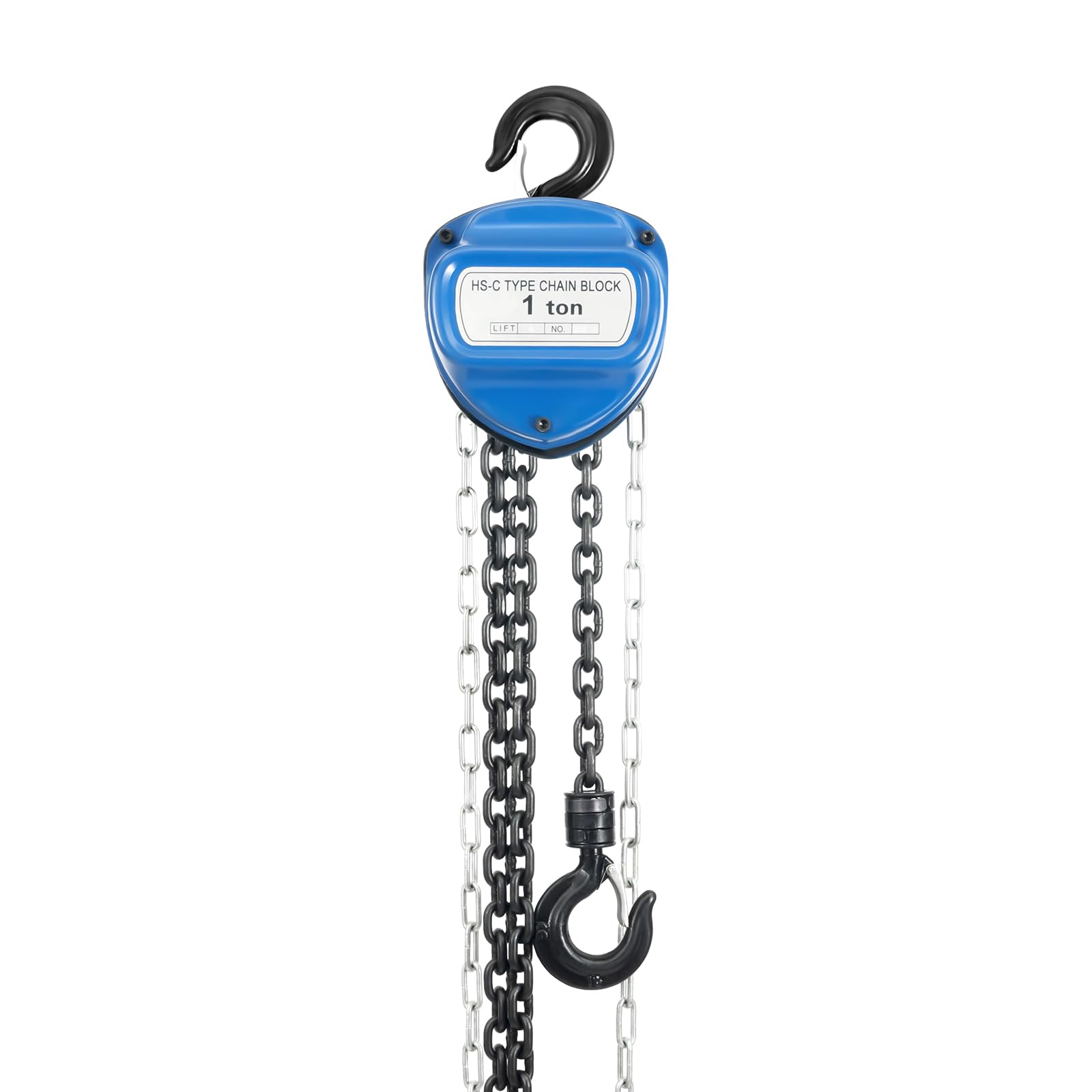 Paranco a catena manuale, paranco a catena blu, paranco a catena professionale, adatto per fabbriche, fattorie, garage, magazzini, costruzione navale, trasporto, cantieri, officine e miniere
