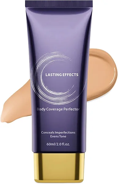 Body Coverage Perfector - All Over Complexion Perfector Waterproof Leg & Body Makeup, Transfer-Resistant Body Perfector Skin Coverage, Long Lasting Tattoo Cover Up Makeup, Natural Radiance (2.0OZ-1PC)
