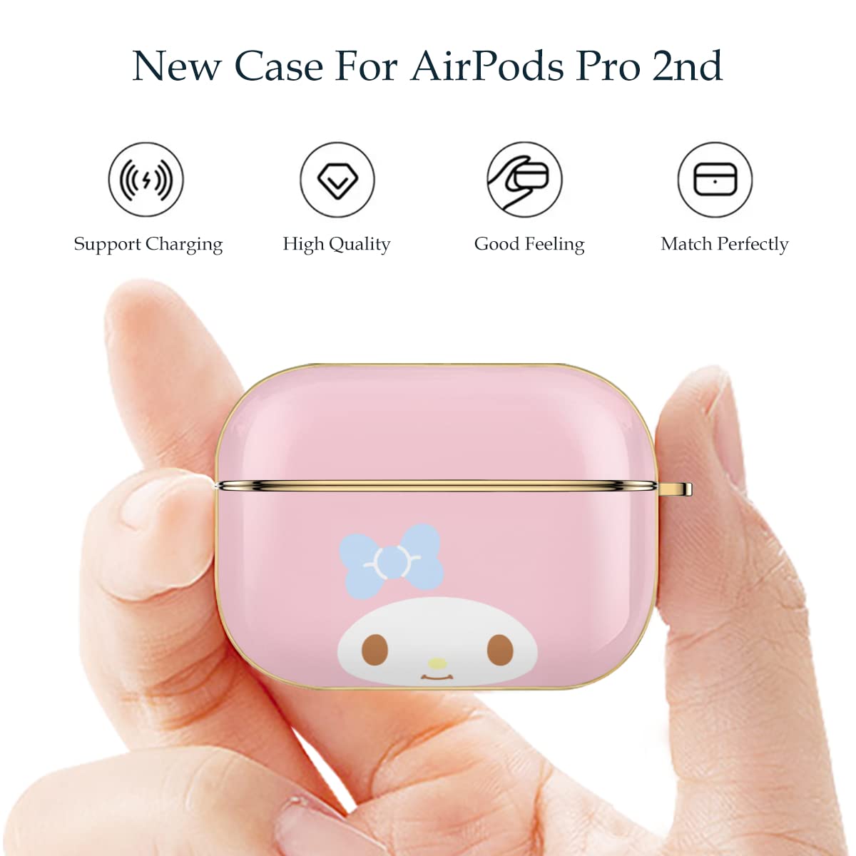 Amazon | AirPods Pro2 ケース マイメロディ ピンク エアーポッツプロ