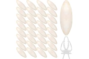 40pc Cuttlefish Bone for Birds with Cuttlebone Holder, Bird Chew Toy