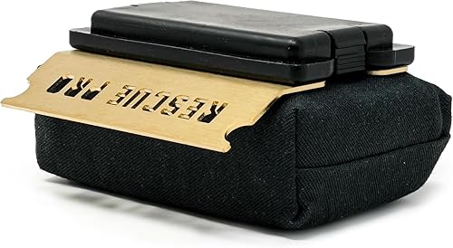 Grill Rescue Cabezal de limpieza de raspador reemplazable para barbacoa, mejorado de rescate, sin cerdas, herramientas raspadoras duraderas y únicas