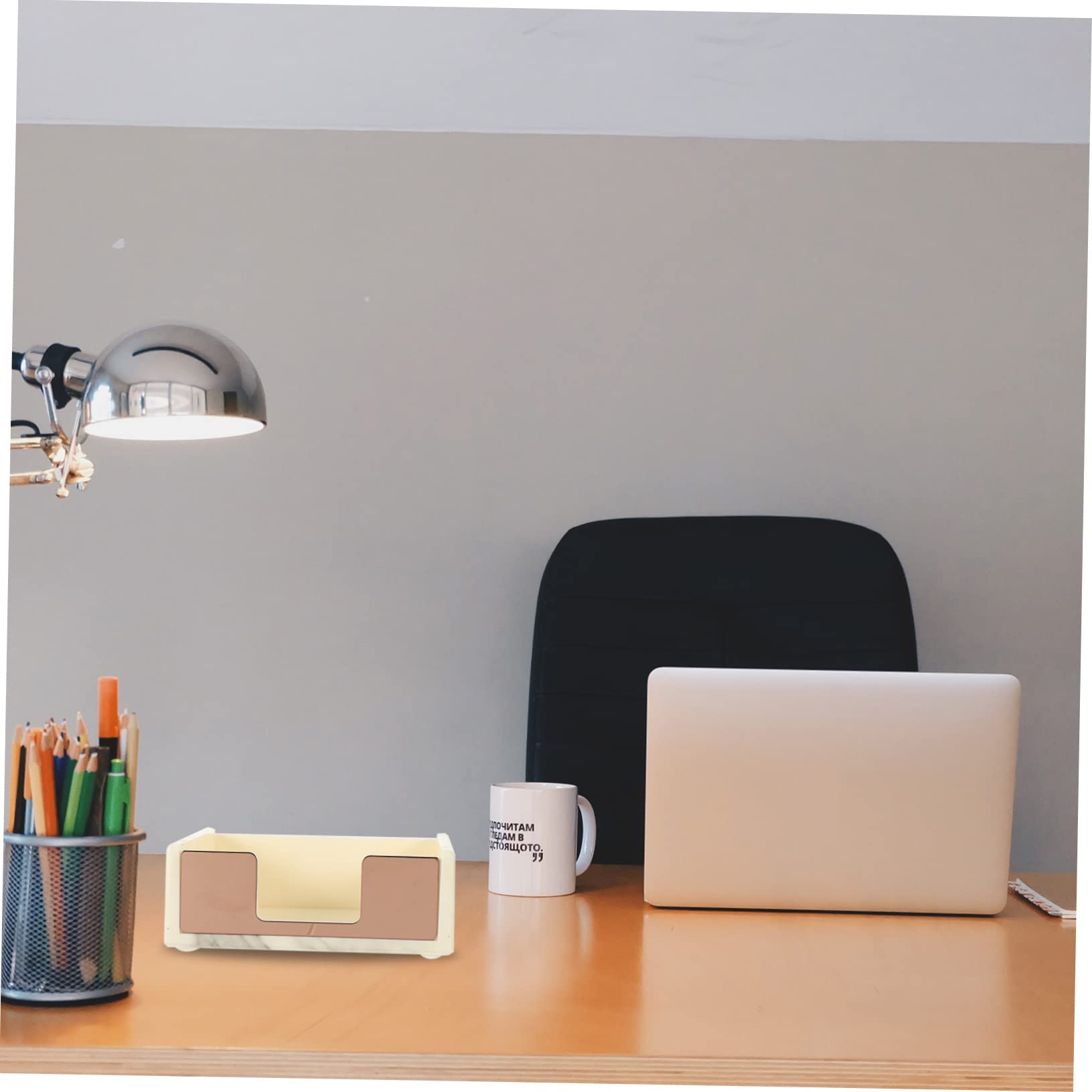 MAGICLULU 3piezas Soporte De Notas De Mármol Dispensador De Papeleos Decorativo Organizador De Escritorio Multifuncional Para Notas Tarjetas De Visita y Material De Oficina