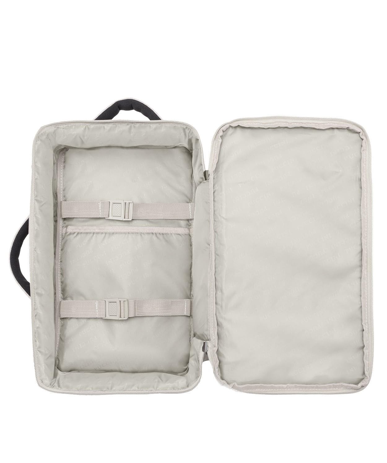 PUCCINI Easy Pack plecak podręczny do Ryanair, plecak podróżny, torba kabinowa, samolot, torba podróżna dla mężczyzn i kobiet, plecak wielofunkcyjny, beżowy, S - 40x20x25 cm (18 L), S – 40 x 20 x 25