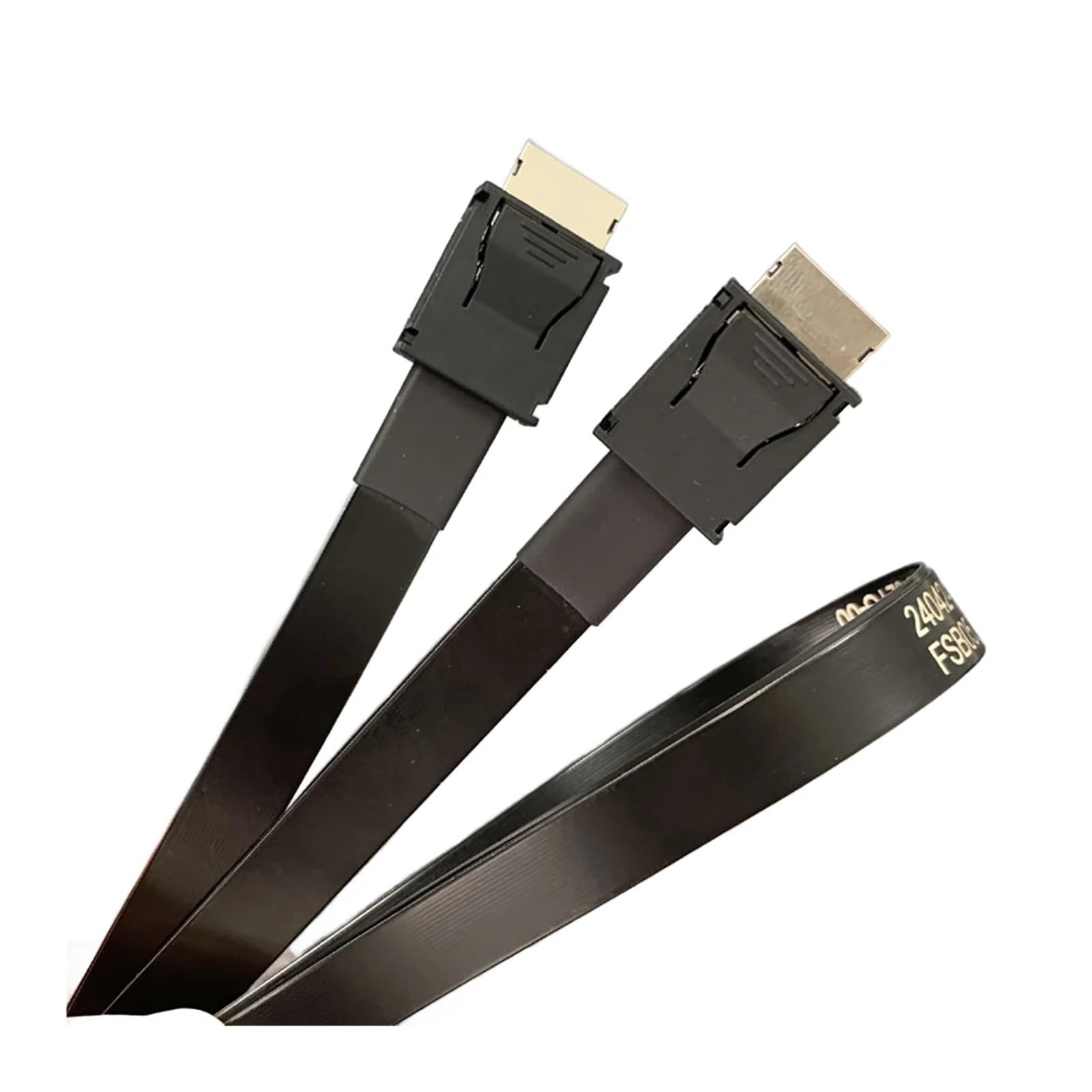 PCIe 4.0 X4 SFF-8611 męski na męski do zewnętrznej stacji dokującej karta graficzna PC serwer kabel transferowy do kabla adaptera Oculink (25 cm, F9912)