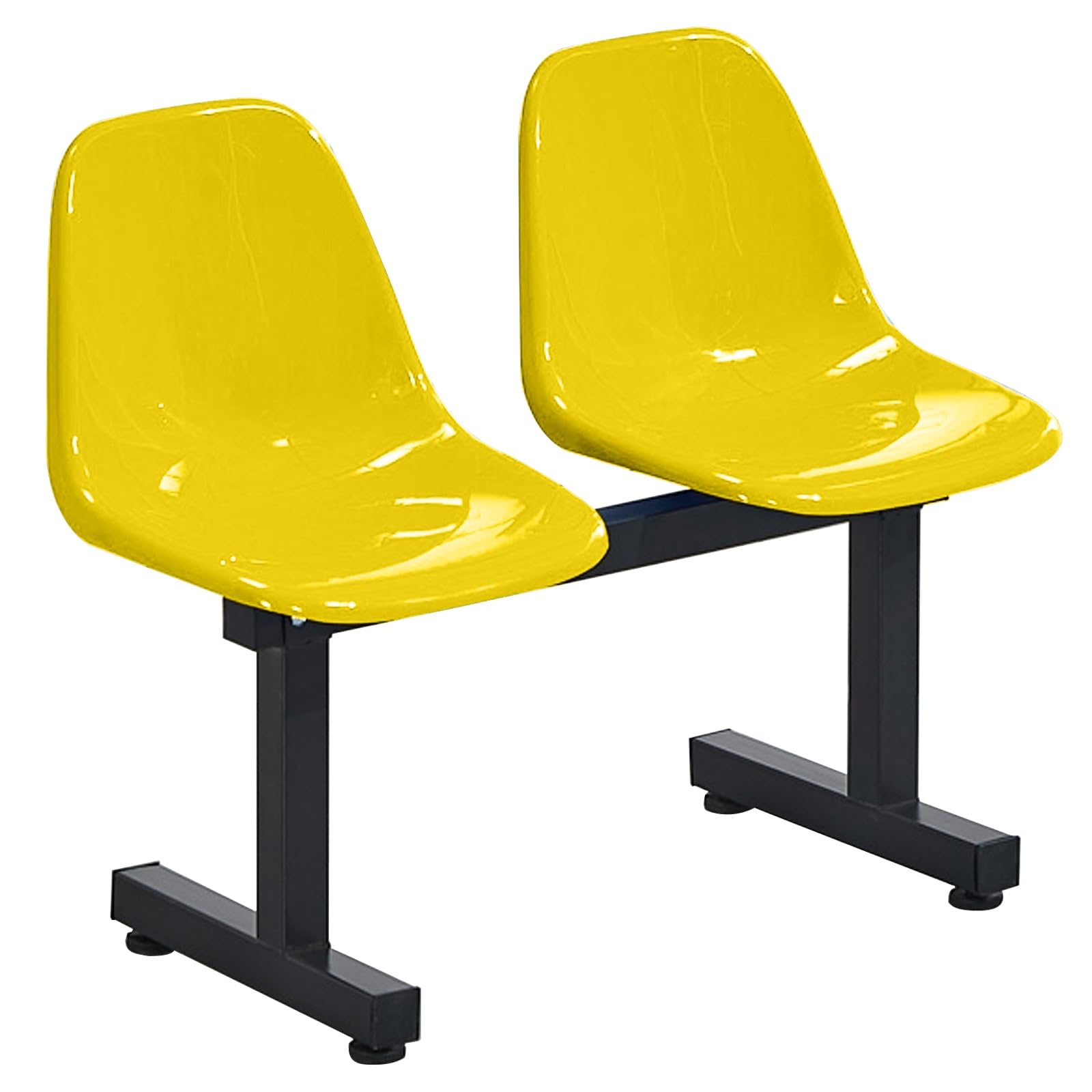 Silla de sala de espera de 2 asientos lavable para exteriores