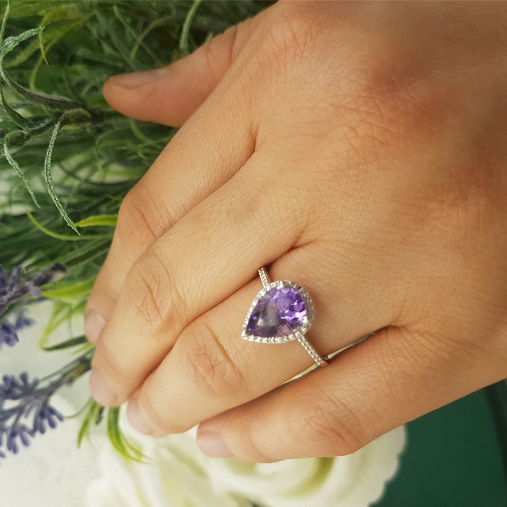 ALIITA リング DECO PISCINA AMETHYST RING ALIITA リング DECO PISCINA AMETHYST RING DECO PISCINA