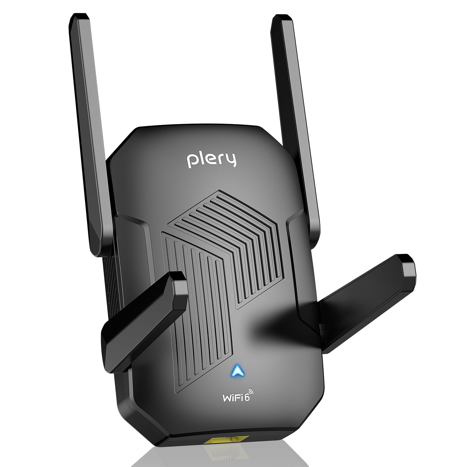 Repetidor WiFi 6 AX1500, Repetidor WiFi Largo Alcance Doble Banda 5GHz/2.4GHz, Amplificador Señal WiFi con Puerto Ethernet, MU-MIMO, WPS, Amplificador WiFi Compatible con Cualquier Router