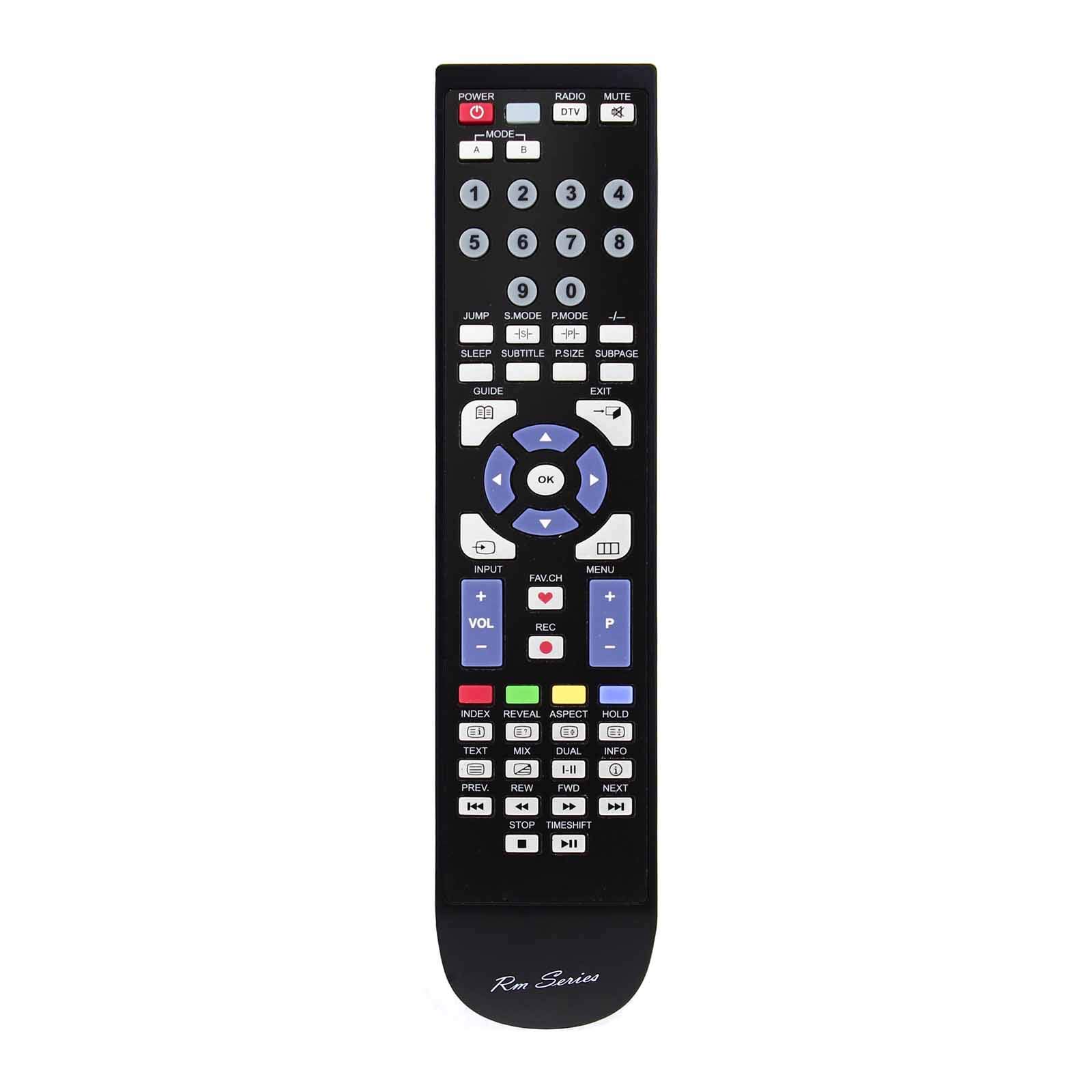 RM Series Replacement Remote Control for RMC10772