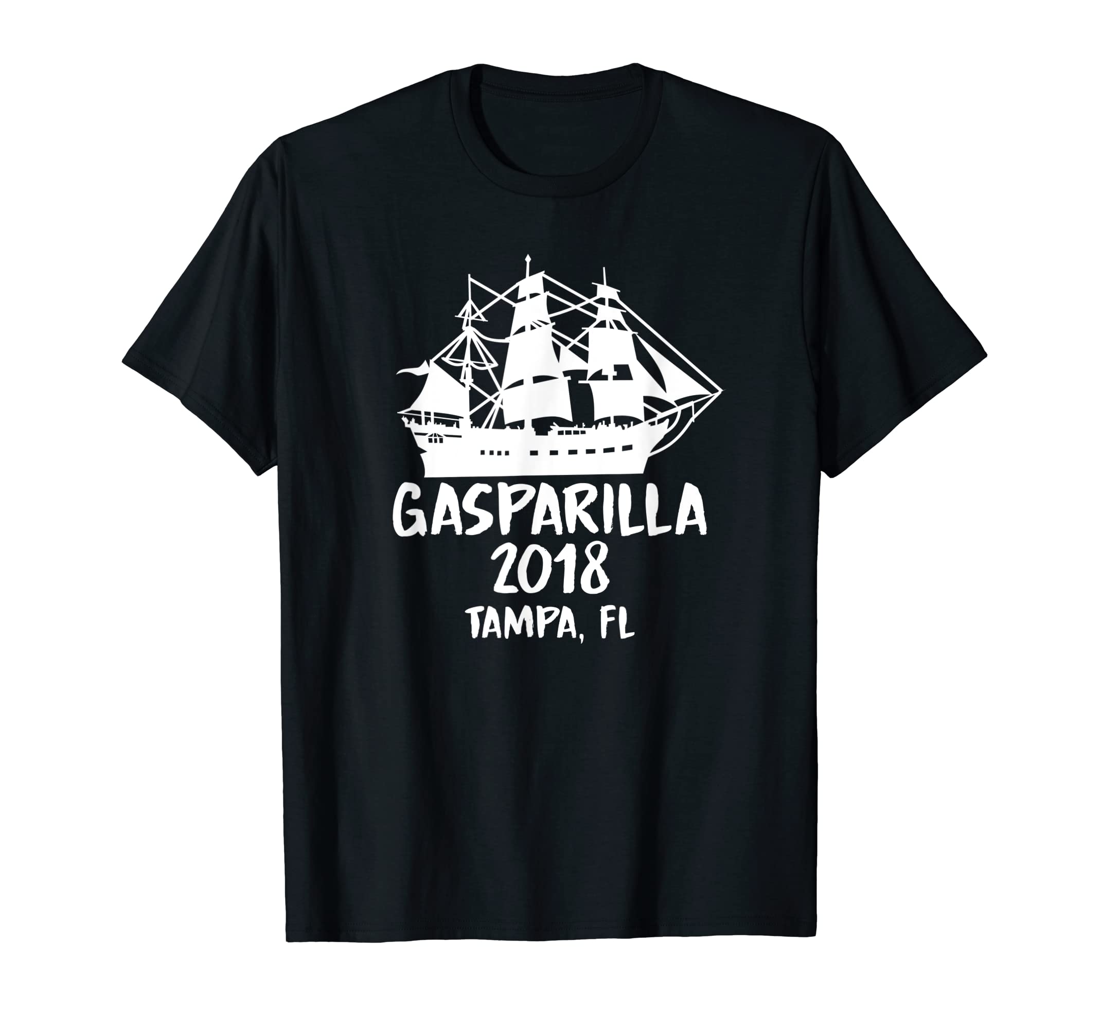 Gasparilla TeesGasparilla Tampa Florida - PIrate Ship T-Shirt